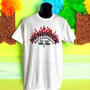 Hendrick Motorsports Men's Size M Flame Graphic T-Shirt Racing Tee M&O Fine 4502